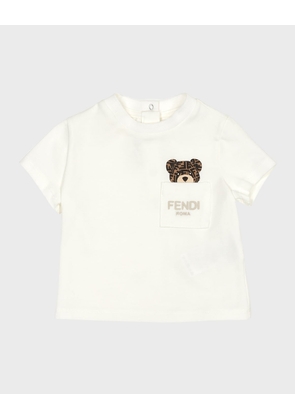 Kid's Monogram Bear Graphic T-Shirt, Size 6M-24M