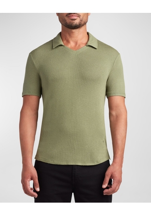 Men's Bond V-Neck Polo Shirt