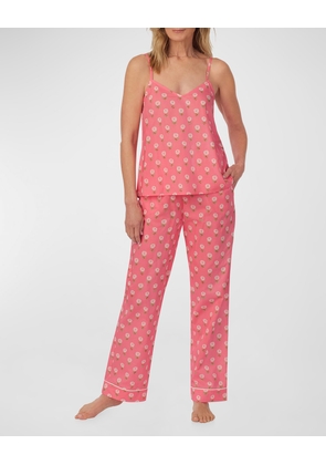 Organic Cotton Poplin Cami Pajama Set