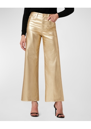 The Mia Crop Foil Jeans