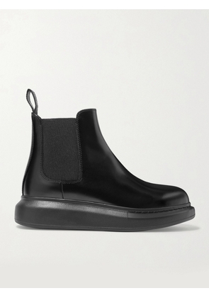 Alexander McQueen - Glossed-leather Exaggerated-sole Chelsea Boots - Black - IT35,IT35.5,IT36,IT36.5,IT37,IT37.5,IT38,IT38.5,IT39,IT39.5,IT40,IT40.5,IT41,IT41.5