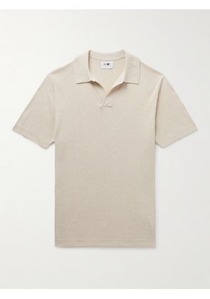 NN07 - Ryan 6311 Cotton and Linen-Blend Polo Shirt - Men - Neutrals - S