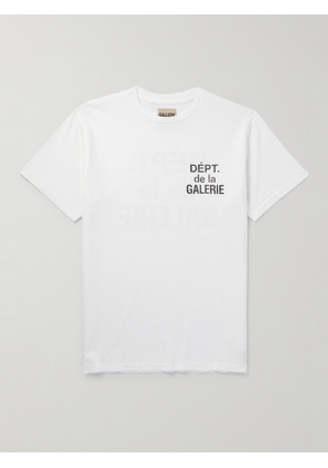 Gallery Dept. - Logo-Print Cotton-Jersey T-Shirt - Men - White - S