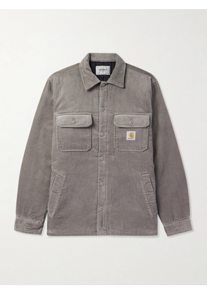 Carhartt WIP - Whitsome Cotton-Corduroy Shirt Jacket - Men - Gray - XS