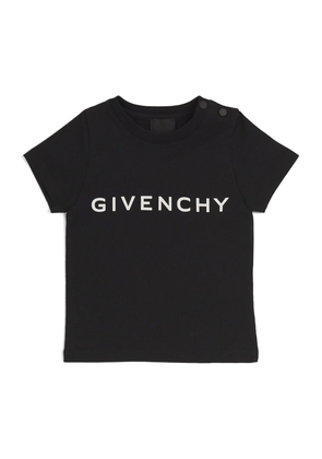 Givenchy Kids Cotton Logo T-Shirt (6-18 Months)