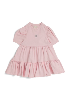 Givenchy Kids Cotton Tiered Dress (6-18 Months)