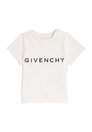 Givenchy Kids Cotton Logo T-Shirt (6-18 Months)