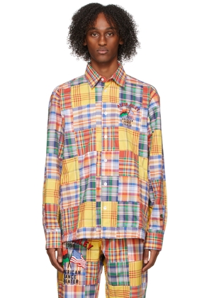 Denim Tears Multicolor Champion Edition Patchwork Shirt