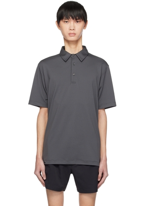 Outdoor Voices Gray Sport Polo