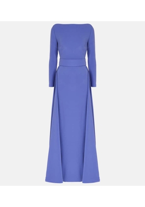 Solace London Shayla crÃªpe gown