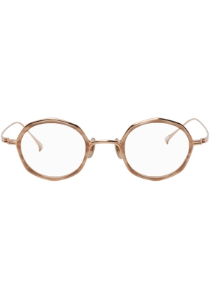 YUICHI TOYAMA. Rose Gold F.Brandt Glasses