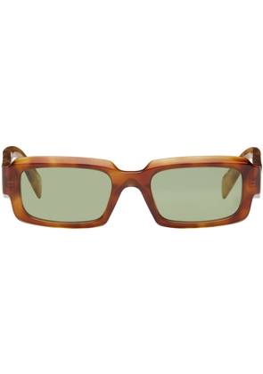 Prada Eyewear Tortoiseshell Rectangular Sunglasses