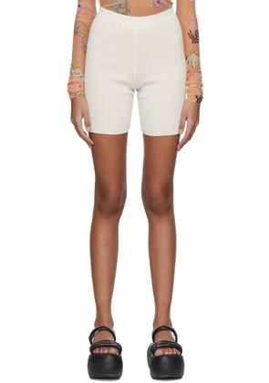 Marco Rambaldi White Viscose Shorts