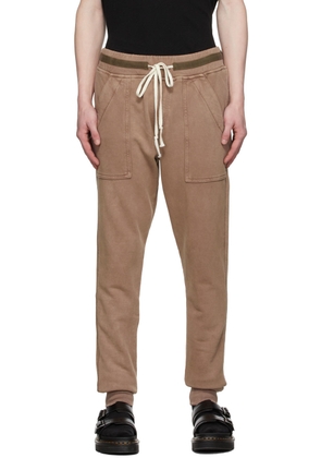 Greg Lauren Brown Basic Lounge Pants