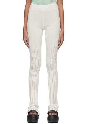 Marco Rambaldi White Viscose Trousers