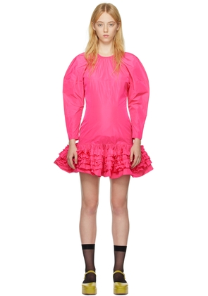 Molly Goddard Pink Caerys Minidress