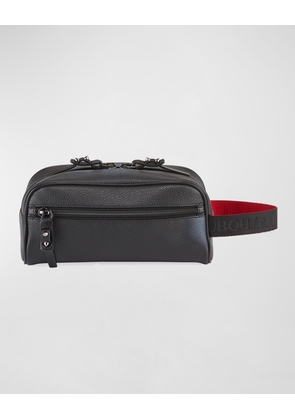 Men's Blaster Leather Toiletry Bag