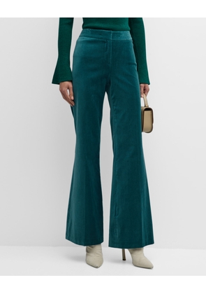 Nile Flared Velvet Pants