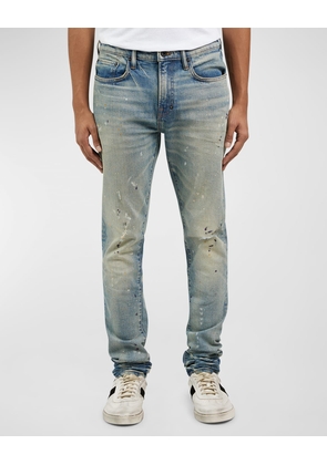 Men's Basecourse Paint-Splatter Jeans