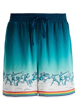 silk bermuda shorts the goddess of the - L Green