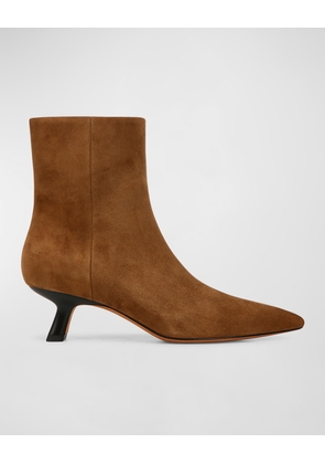 Billy Suede Low Ankle Boots