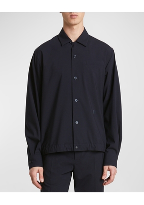 Men's Wool Long-Sleeve 4G Overshirt