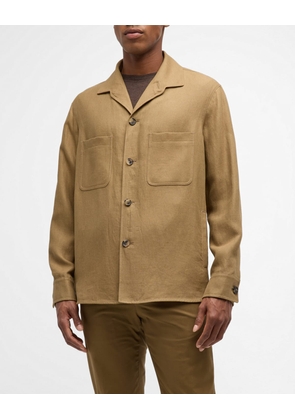 Men's Evandro Antigua Linen Overshirt