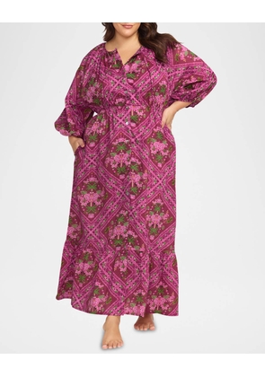 Plus Size Shambala Elgar Maxi Dress