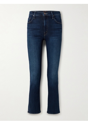 Mother - The Insider Cropped Slim-leg Jeans - Blue - 23,24,25,26,27,28,29,30,31,32