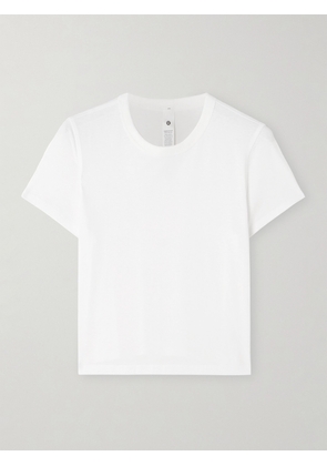 lululemon - Cotton-blend Jersey T-shirt - White - US0,US2,US4,US6,US8,US10,US12,US14,US16