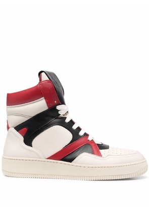 HUMAN RECREATIONAL SERVICES colour-block panelled sneakers - Neutrals