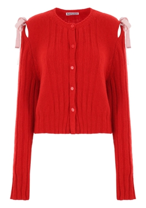 Molly Goddard Charlotte cardigan - Red