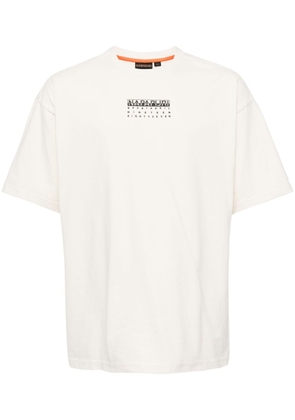 Napapijri premium short sleeves T-shirt - Neutrals