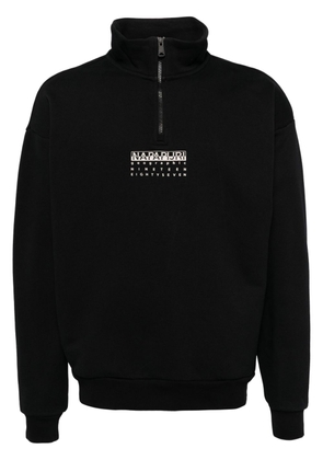 Napapijri premium half-zip sweatshirt - Black