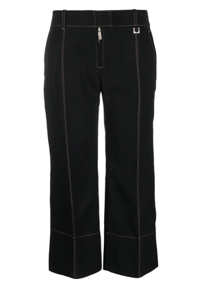 Jacquemus Le pantalon Areia cropped trousers - Black