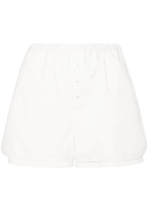 Marco Rambaldi layered poplin shorts - White