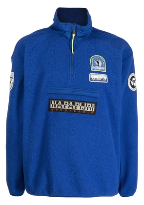 Napapijri T-Mcmurdo patch-detail sweatshirt - Blue