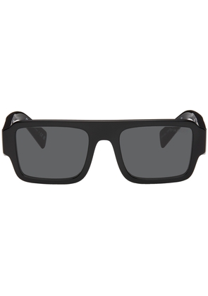 Prada Eyewear Black Rectangular Sunglasses