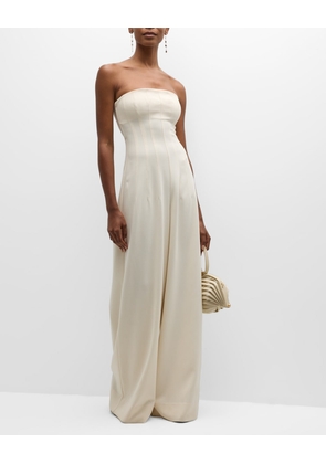 Benjamin Strapless Wide-Leg Jumpsuit