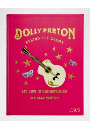 'Behind the Seams: My Life in Rhinestones' Leather-Bound Book by Dolly Parton, Personalized