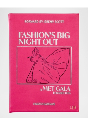 'Fashion's Big Night Out: A Met Gala Lookbook' Leather-Bound Book by Kristen Bateman, Personalized