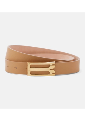 Victoria Beckham Frame leather belt