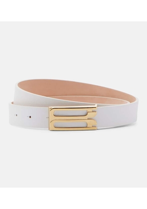 Victoria Beckham Frame leather belt