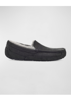 Men's Ascot Leather Slippers