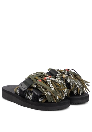 Alanui x Suicoke fringed sandals