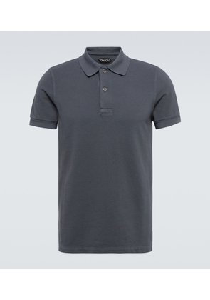 Tom Ford Tennis cotton piqué polo shirt