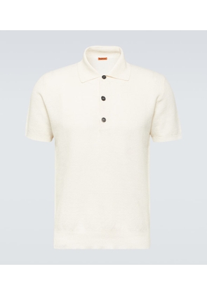 Barena Venezia Marco Slissa linen-blend polo shirt