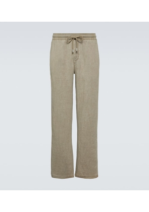 Vilebrequin Pacha linen straight pants