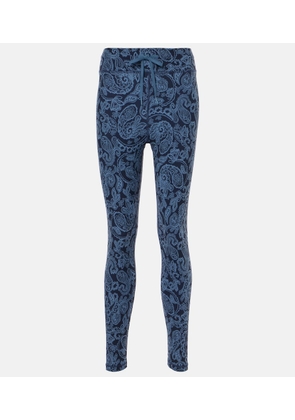 The Upside Nouveaux paisley high-rise leggings