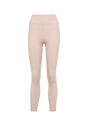 The Upside Dance houndstooth high-rise leggings